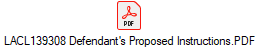 LACL139308 Defendant's Proposed Instructions.PDF